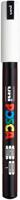 Uni-ball Posca PC-1MR Extra Fijne Indicator, Wit