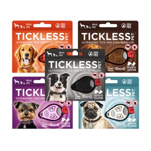 Tickless Teek en vlo afweer voor hond en kat beige