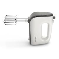 Philips Handmixer - 450W, 5 Snelheden + Turbo, Dubbele Kloppers, Kneedhaken, Grijs (HR3740/00)