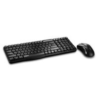 RAPOO RP X1800S UI-B draadloos multimediatoetsenbord + muis X1800S - zwart (Qwerty US lay-out)