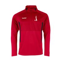 Authentic 1/4 Zip Trainingstrui DOSL Rood - thumbnail