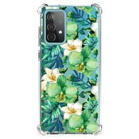 Samsung Galaxy A52 4G/5G Case Orchidee Groen