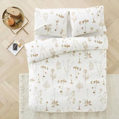 Wehkamp Home katoenen dekbedovertrek Nature Print 2 persoons (200x200/220 cm)