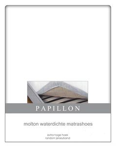 Hoeslaken Molton Waterdicht Papillon-180 x 200 cm