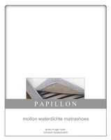 Hoeslaken Molton Waterdicht Papillon-90 x 220 cm - thumbnail