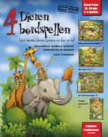 4 Dieren Bordspellen - Rebo Productions - Paperback (9789036633000)