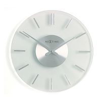 NeXtime NE-2631 Wandklok Dia. 26 Cm, Glas, Stripe - thumbnail