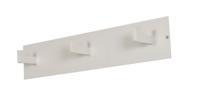 Spinder Design wandkapstok Leatherline 3 haken 50 cm