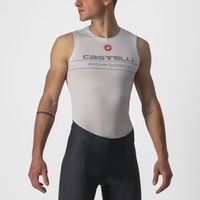 Castelli Active Cooling ondershirt mouwloos zilvergrijs heren L - thumbnail