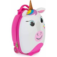 Boppie meisjes 3D roze trolley kinderkoffer eenhoorn