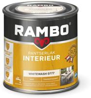 Rambo Pantserlak Interieur Transparant Mat - 750 ml Whitewash