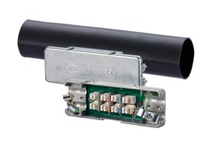 Metz Connect 130863-01-E Verdeeldoos Flexibel: - Massief: 0.128-0.325 mm² Aantal polen: 8 1 stuk(s) Zilver