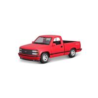 MAISTO - 1/24 Chevrolet 454 SS Pick-UP Truck - rood - voertuig voor kinderen vanaf 3 jaar - M32901R