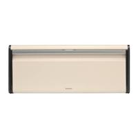 Brabantia Broodtrommel met klepdeksel - Soft Beige