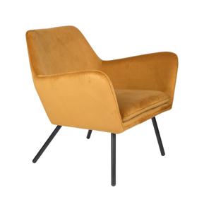 ZILT Fauteuil Bon, Velvet - Goud