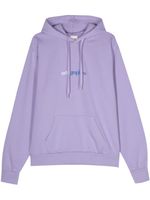 ARTE hoodie Harmon à logo brodé - Violet - thumbnail