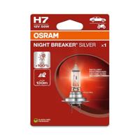 OSRAM NIGHT BREAKER SILVER, H7, halogeenkoplamp, enkele blister (1 lamp)