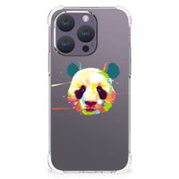 iPhone 15 Pro Stevig Bumper Hoesje Panda Color - thumbnail