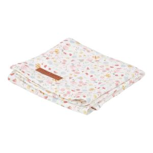 Little Dutch swaddle doek 120 cm Flowers & Butterflies Maat