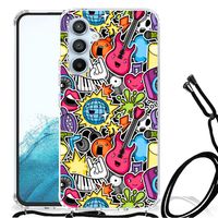 Samsung Galaxy A54 5G Anti Shock Bumper Case Punk Rock - thumbnail