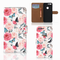 Google Pixel XL Hoesje Butterfly Roses