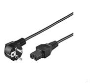 MicroConnect IEC 320-C15 jack 2m schuine connector Schuko, zwart, PE010419