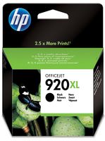 HP inktcartridge 920XL, 1.200 pagina&apos;s, OEM CD975AE, zwart