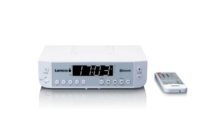 Lenco KCR-100 Keukenradio VHF (FM) Bluetooth Wit