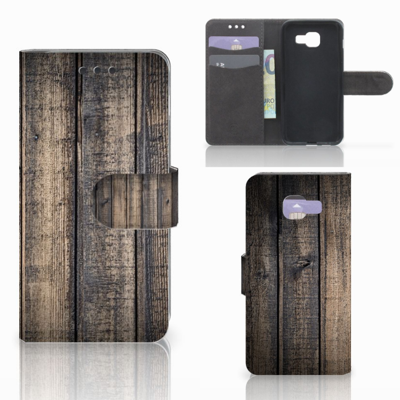 Samsung Galaxy A3 2016 Book Style Case Steigerhout