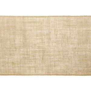 2x Kerst versiering jute tafelloper 28 x 500 cm   -