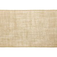 2x Kerst versiering jute tafelloper 28 x 500 cm   - - thumbnail