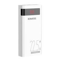 Romoss Sense 8PF 30000mAh Power Bank - 22.5W, PD, QC, FCP - Wit - thumbnail