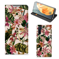 OPPO Reno3 | A91 Smart Cover Flowers