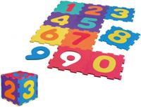 Happy People vloerpuzzel Cijfers junior 31 cm 20 delig