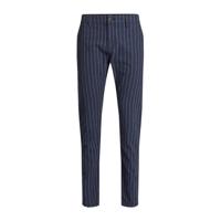 WE Fashion slim fit chino royal navy