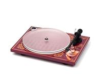 Pro-Ject ART - George Harrison Essential III Platenspeler - Iconisch Ontwerp, Optimaal Geluid, Plug & Play - Rood
