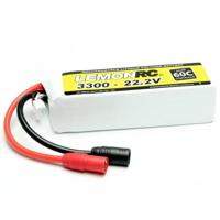 LemonRC LiPo accupack 22.2 V 3300 mAh Aantal cellen: 6 60 C Softcase AS150