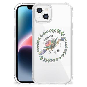 Apple iPhone 14 Plus Stevig Bumper Hoesje Boho Dreams