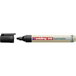 Edding 28 EcoLine 4-28001 Whiteboardmarker Zwart 1 stuk(s)