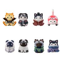 Naruto Shippuden Mega Cat Project Trading Figure 3 cm Nyaruto! Ver. Break out! Fourth Great Ninja War Assortment (8) - thumbnail