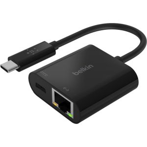 Belkin USB-C/Ethernet- en oplaadadapter adapter