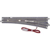 N Kato Unitrack 7078201 Wissel, Elektrisch, Rechts 186 mm 15 ° 718 mm 1 stuk(s) - thumbnail