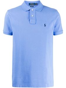 Polo Ralph Lauren polo à logo brodé - Bleu