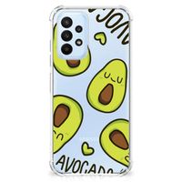 Samsung Galaxy A23 Stevig Bumper Hoesje Avocado Singing - thumbnail