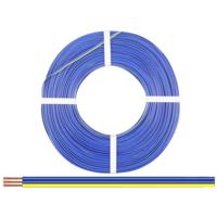 Donau Elektronik 325-223-25 Draad 3 x 0.25 mm² Blauw, Geel 25 m