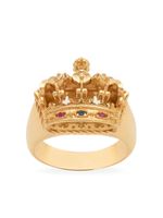 Dolce & Gabbana bague en or 18ct à design de couronne