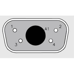 Molex 1731070363 D-sub connector Aantal polen: 5 Soldeerkelk 1 stuk(s)