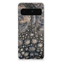 Google Pixel 8 Pro TPU Hoesje Krokodillenprint