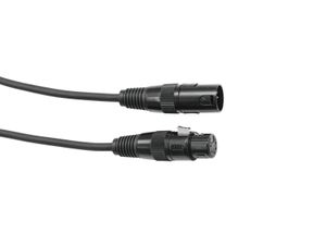 EUROLITE DMX cable XLR 5pin 5m bk