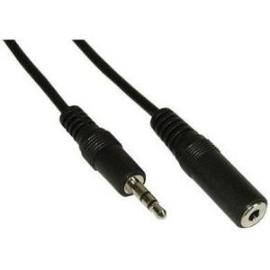 InLine 99934 audio kabel 1 m 3.5mm Zwart